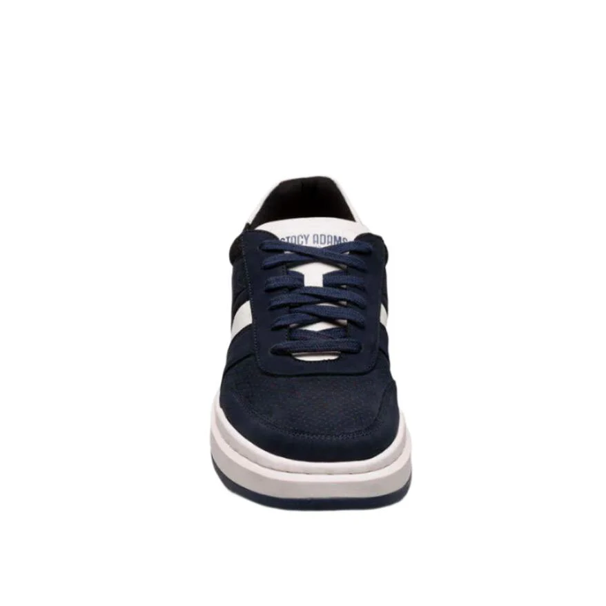 Stacy Adams Men's Currier Sneaker - Navy - Image 4