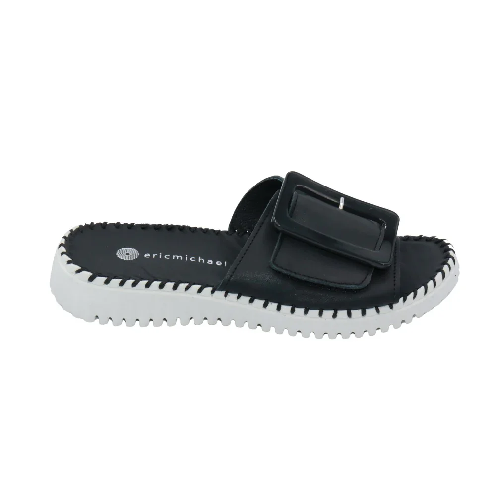 Eric Michael by Laurevan Women's Darla Slide - Black - Image 3