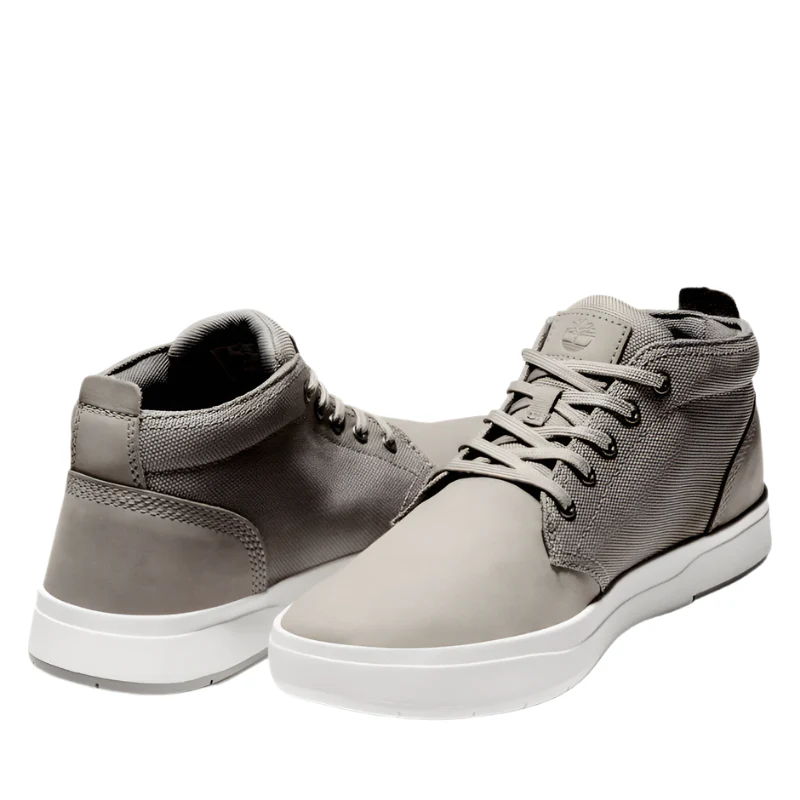 Timberland Men's Davis Square F/L Chukka - Medium Grey - Image 3
