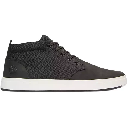 Timberland Men's Davis Sqare Chukka Mid Lace Sneaker - Black - Image 2