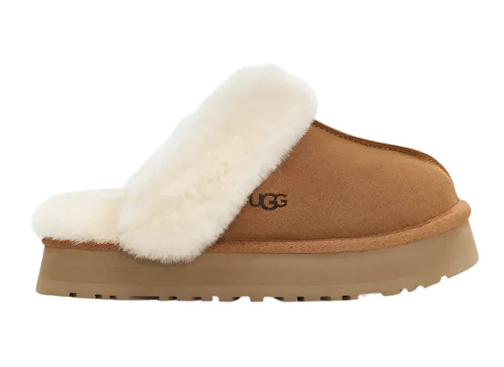 UGG® Women's Disquette Slipper - Chestnut - Image 3