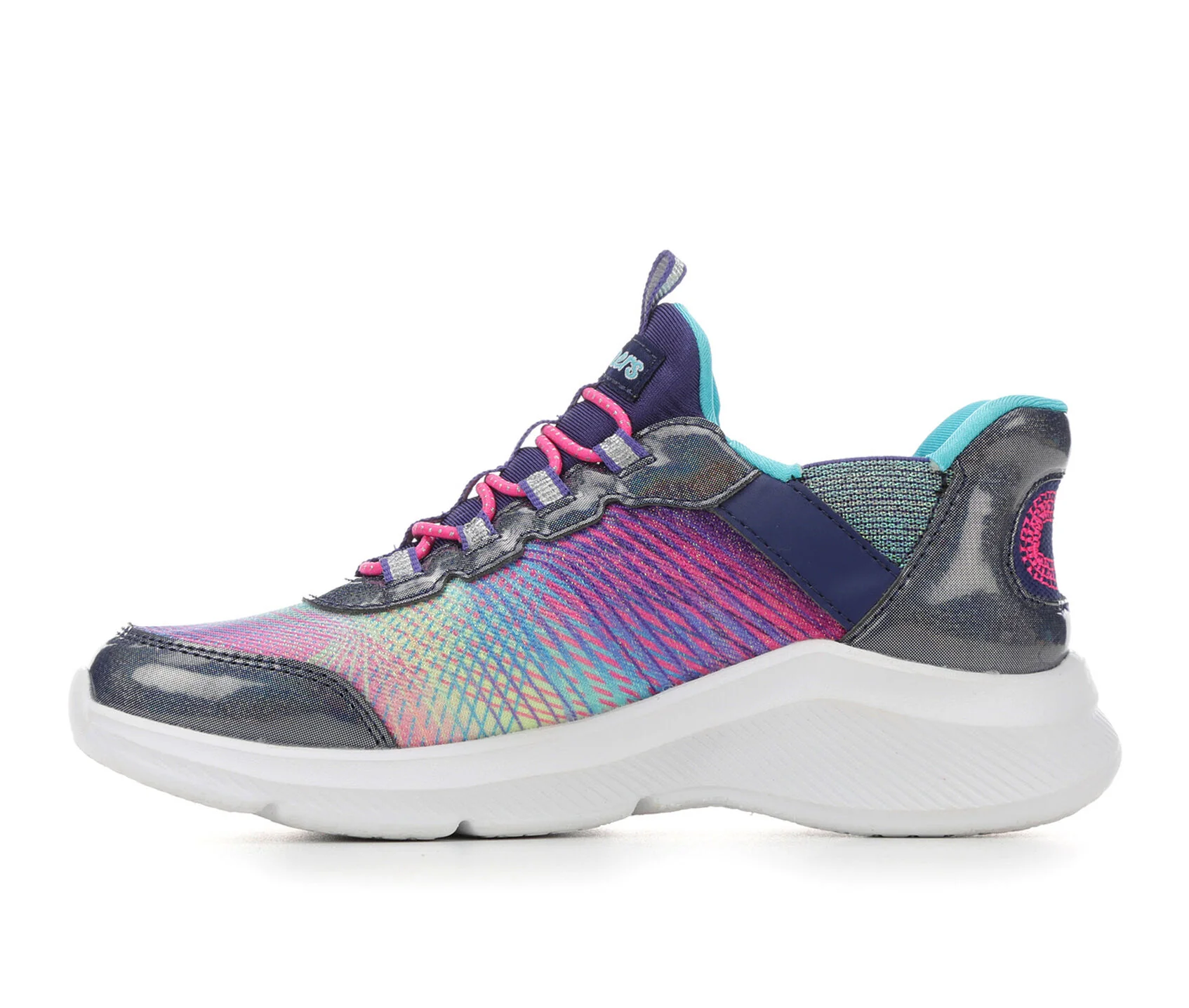 Skechers Little Kids (Sizes 10.5-1.5) Sneaker - Navy/Multi - Image 2
