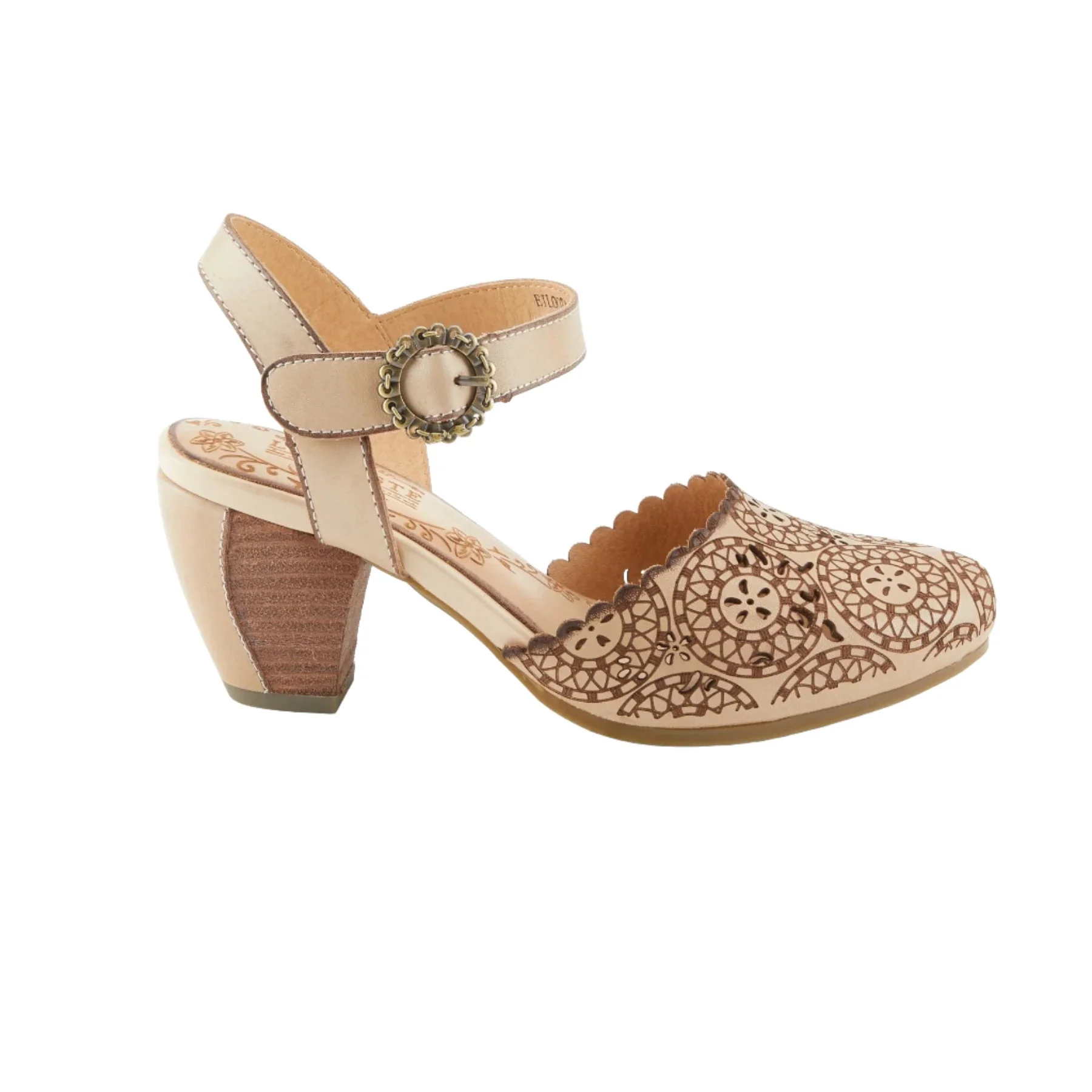L'Artiste By Spring Step Women's Eiloota Sandals - Beige - Image 2