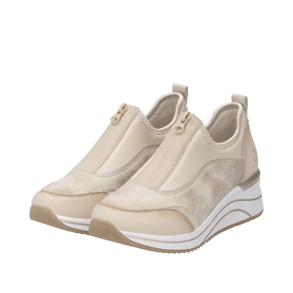 Remonte by Rieker Women's Eleni 08 100% Sneaker - Crema/Muschel/Perlcreme - Image 6