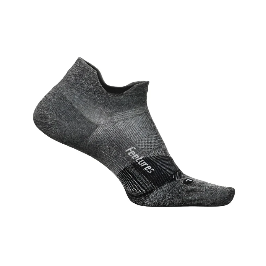 Feetures Elite Ultra-Light Cushion Sock - Basic Grey - Image 2