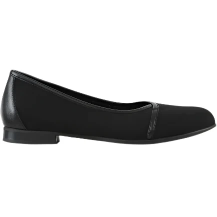 Munro Women's Emerald Envelope Flat - Black - Image 3