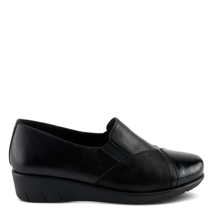 Spring Step Women's Evzen Wedge Slip-On - Black - Image 3