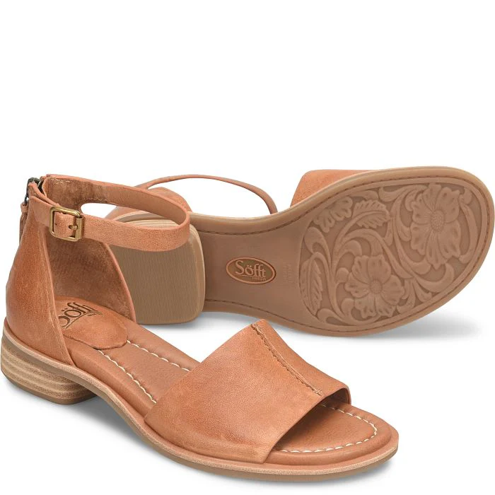 Sofft Women's Faxyn Low-Heeled Sandal - Luggage - Image 8