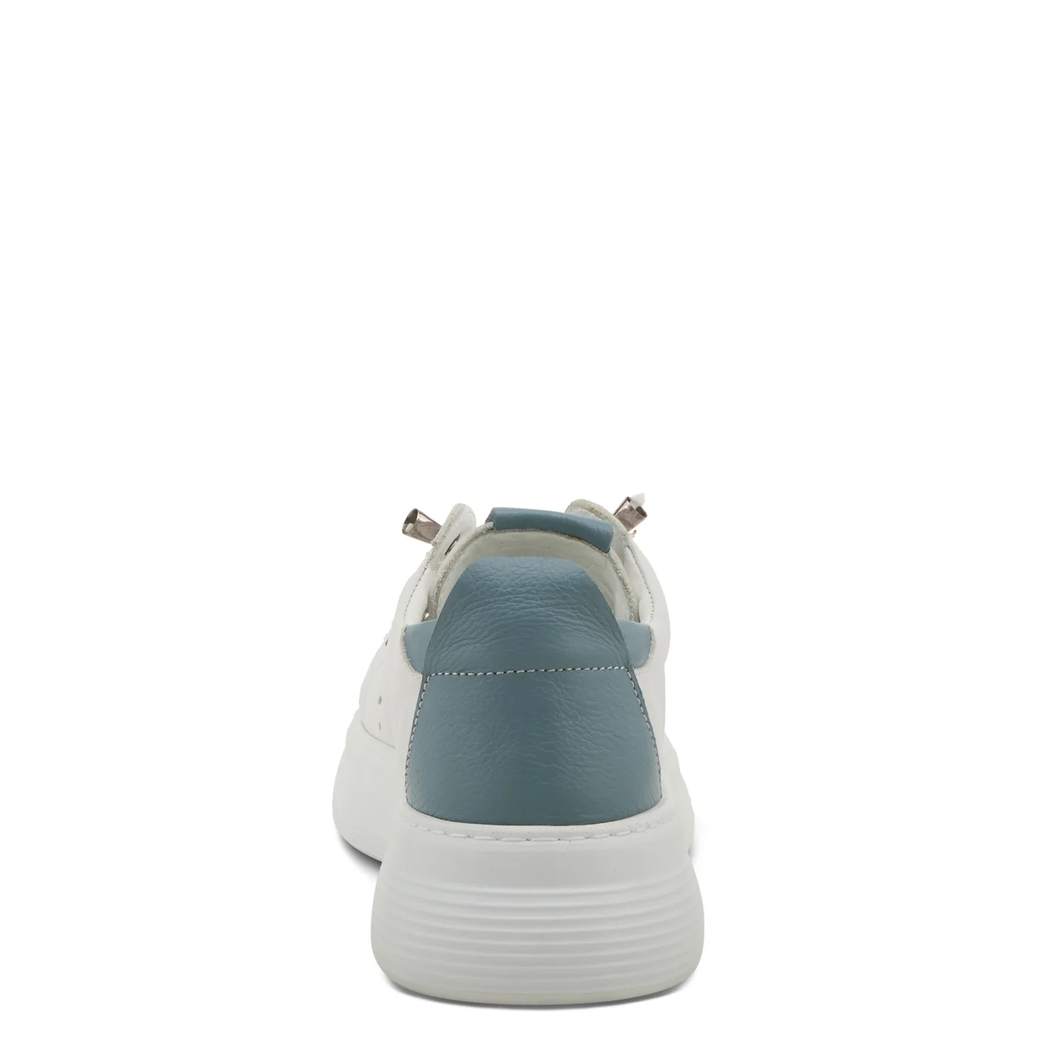Spring Step Women's France Trendy Leather Sneaker - Blue Multi - Image 4