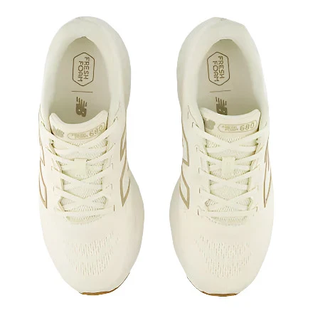 New Balance Women's Fresh Foam 680V8 Sneaker - Angora - Image 4