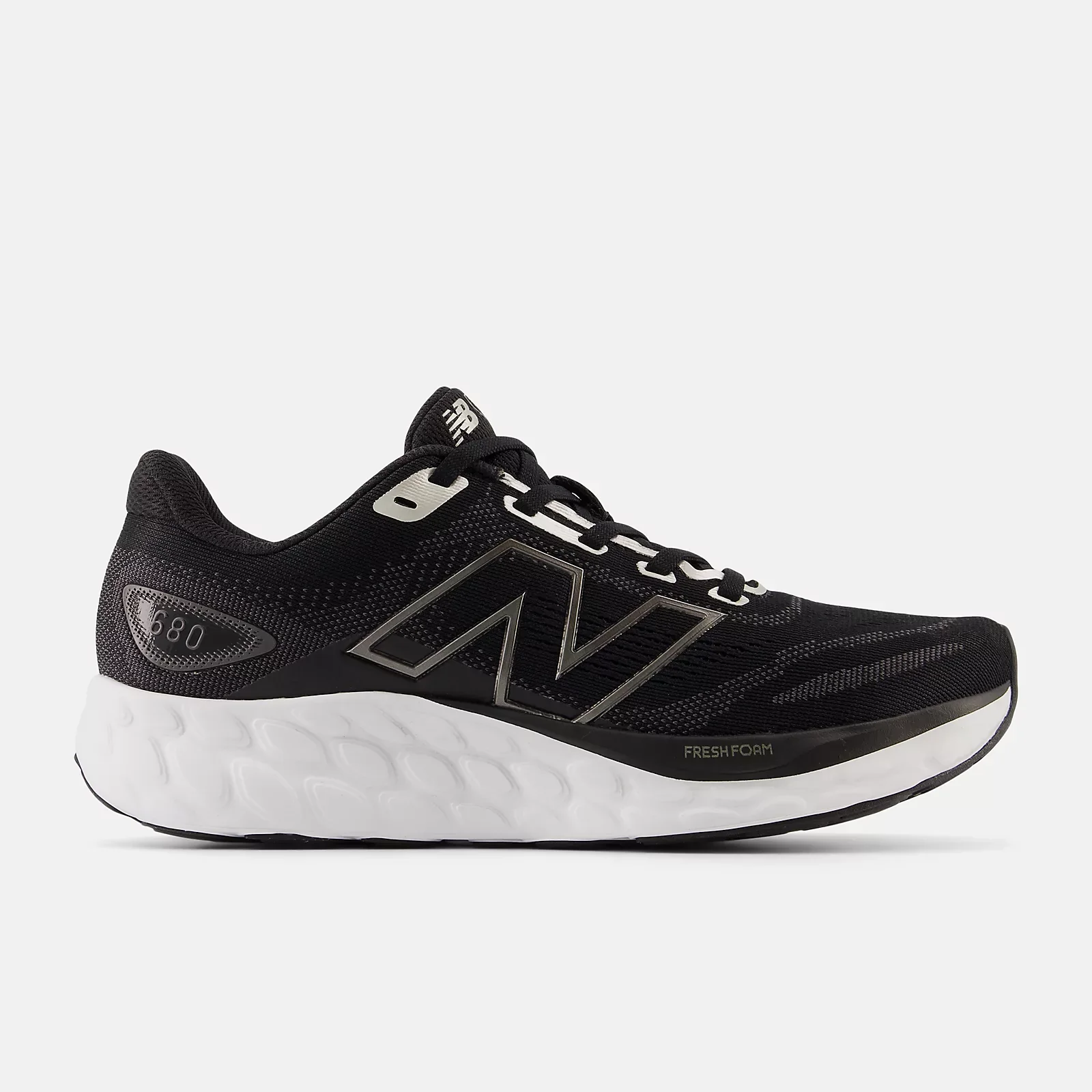 New Balance Women's Fresh Foam 680 V8 Running Shoes - Black - Image 2
