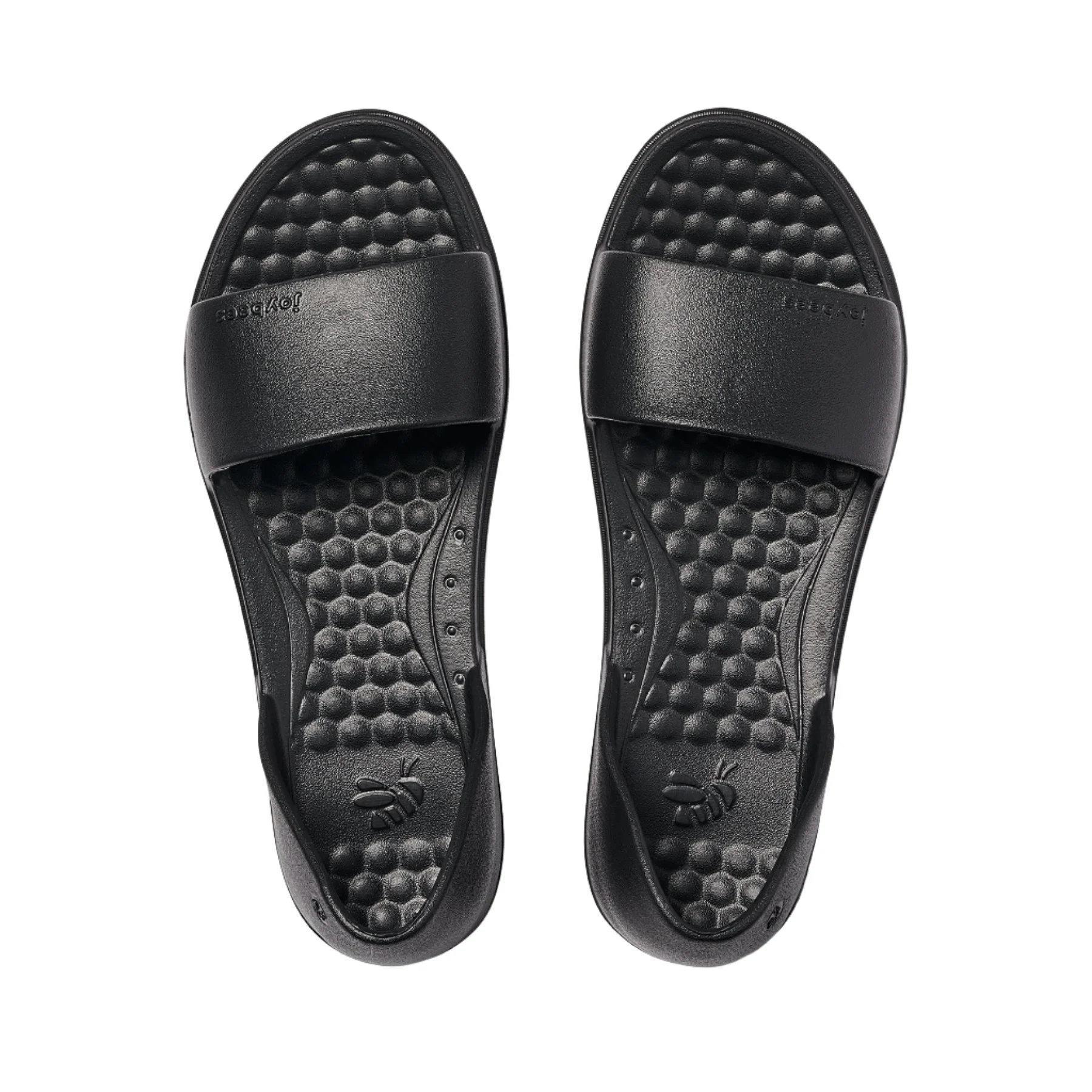 Joybees Women's Friday Flat Sandal - Black - Image 3
