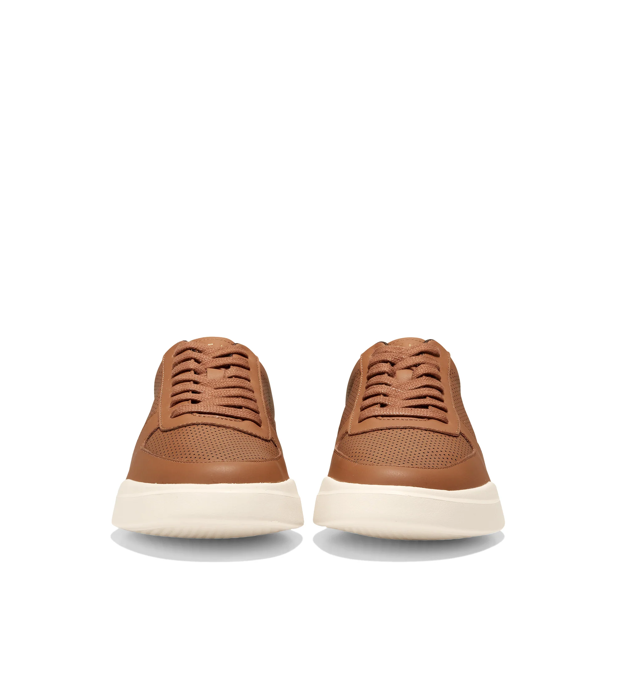 Cole Haan Men's Grand Crosscourt Modern Tennis Sneaker - British Tan Leather - Image 4