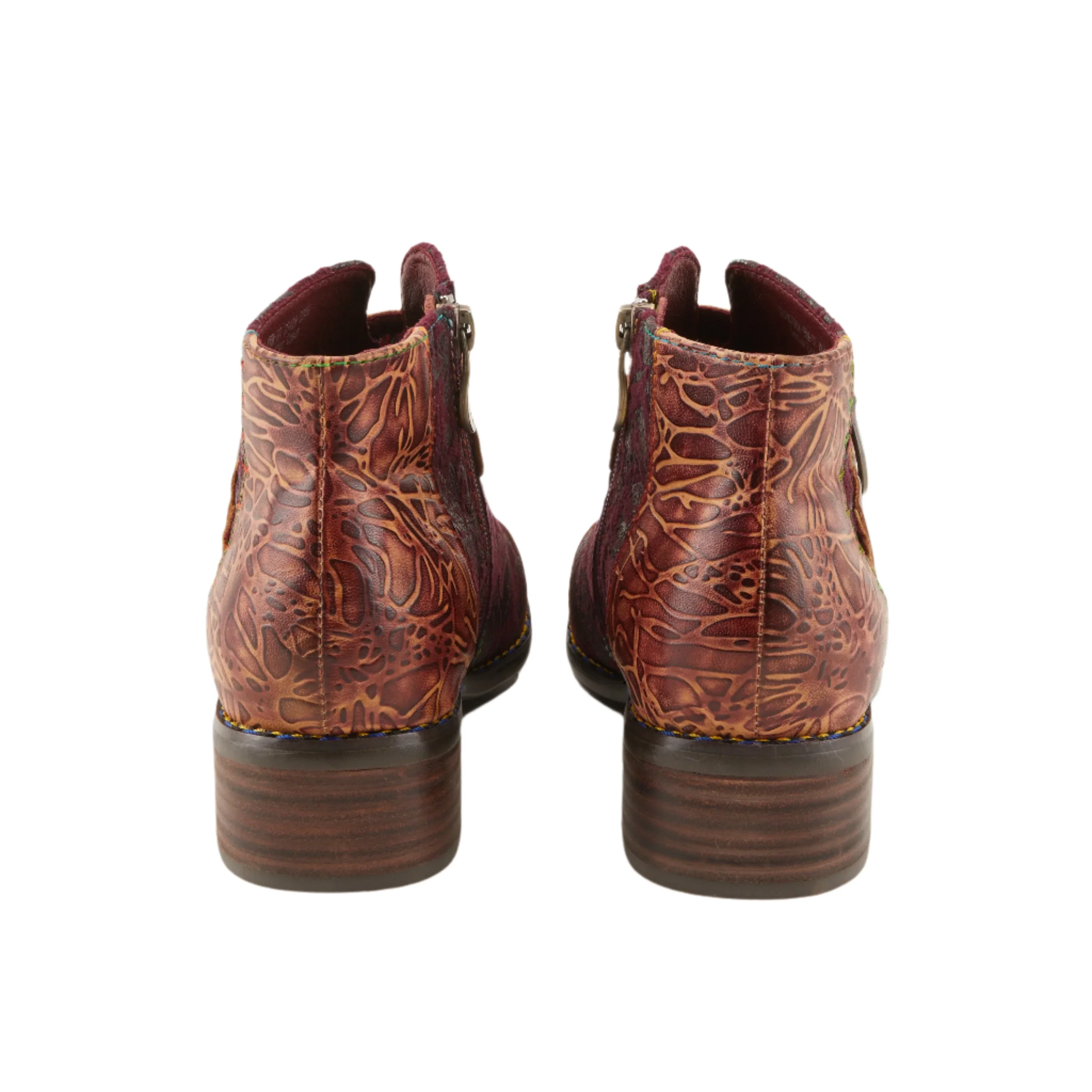 L'Artiste by Spring Step Women's Georgiana French Style Boot - Purple Multi - Image 4