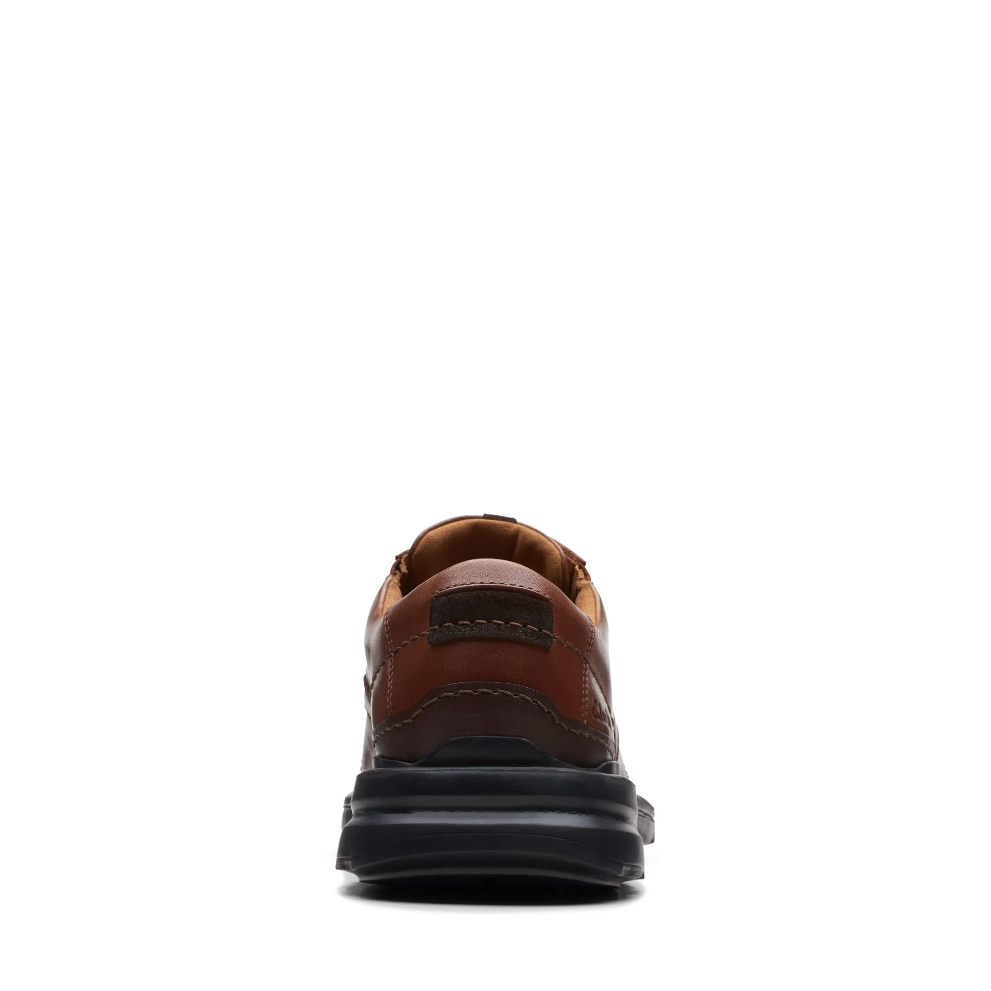 Clarks Men's Gessler Lace - Dark Tan Leather - Image 3