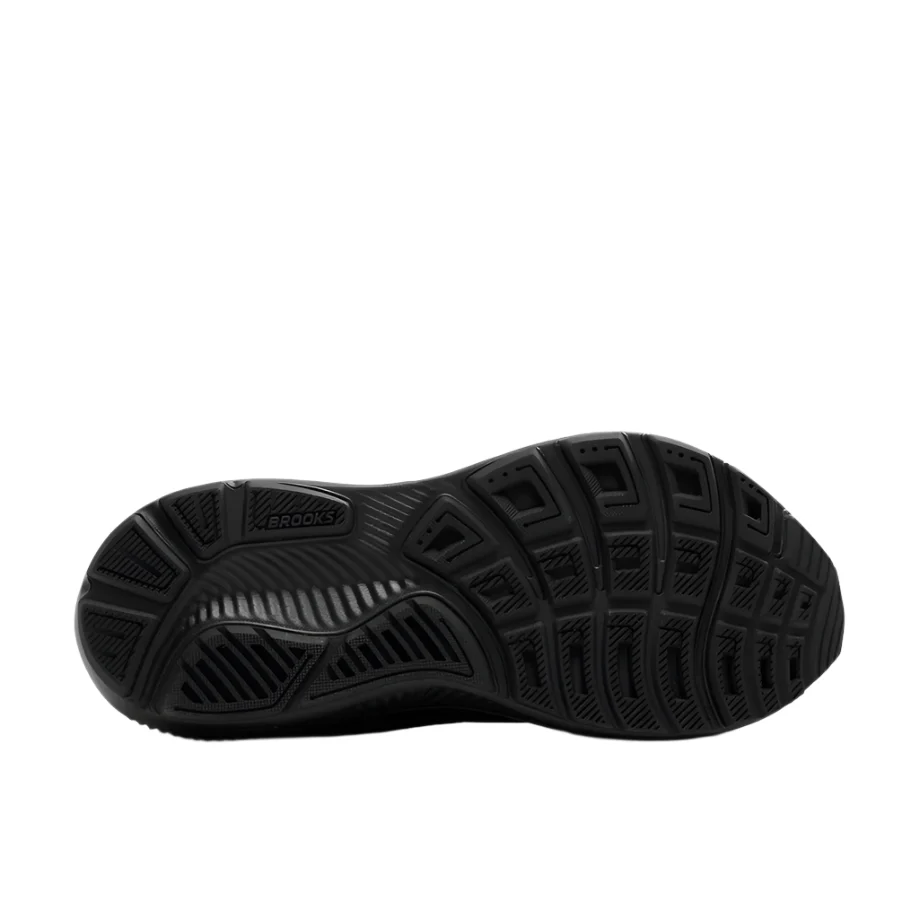 Brooks Men's Ghost 17 Dynamic Road Running Sneaker - Black/Black/Ebony - Image 6
