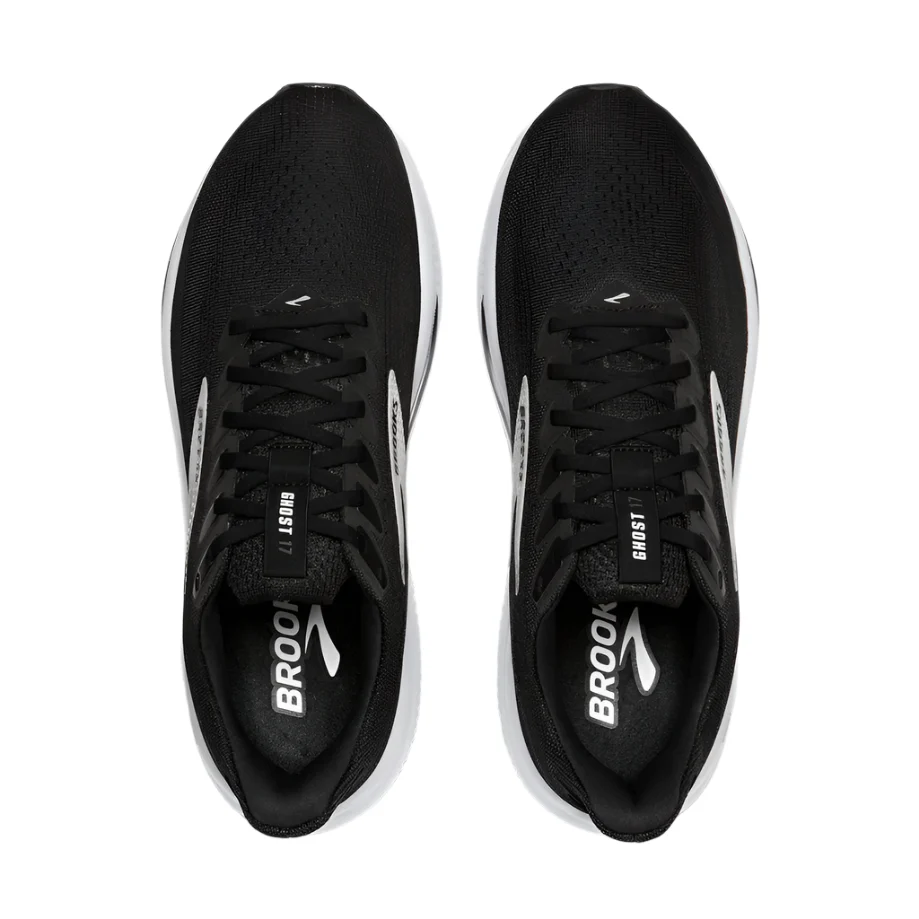 Brooks Women's Ghost 17 Dynamic Road Running Sneaker - Black/Grey/White - Image 5