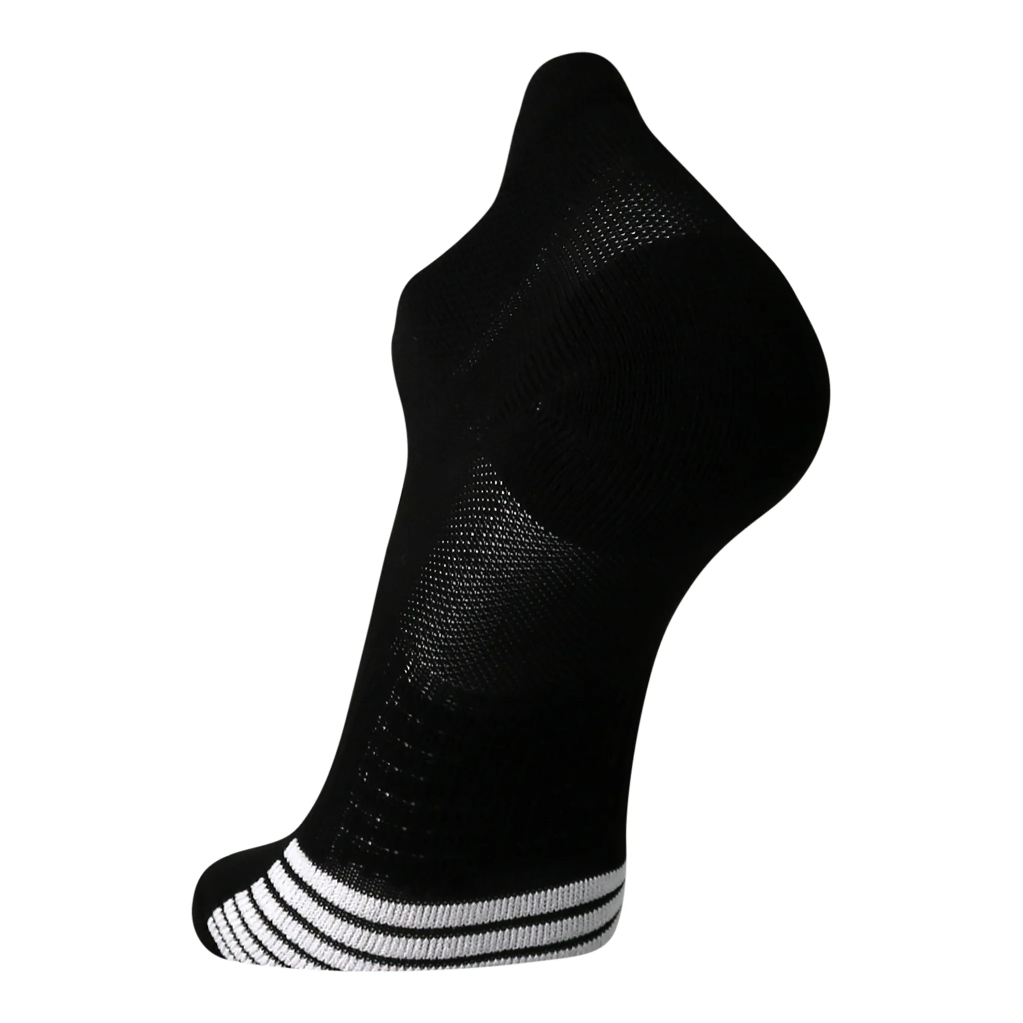 Brooks Ghost Lite No Show Socks Two Pack - Black - Image 2
