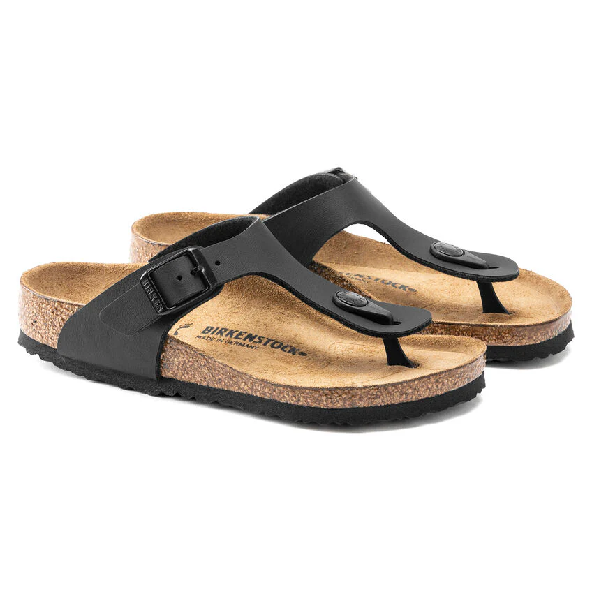 Birkenstock Kids' Gizeh Sandal (Size 34 Only) - Black - Image 2
