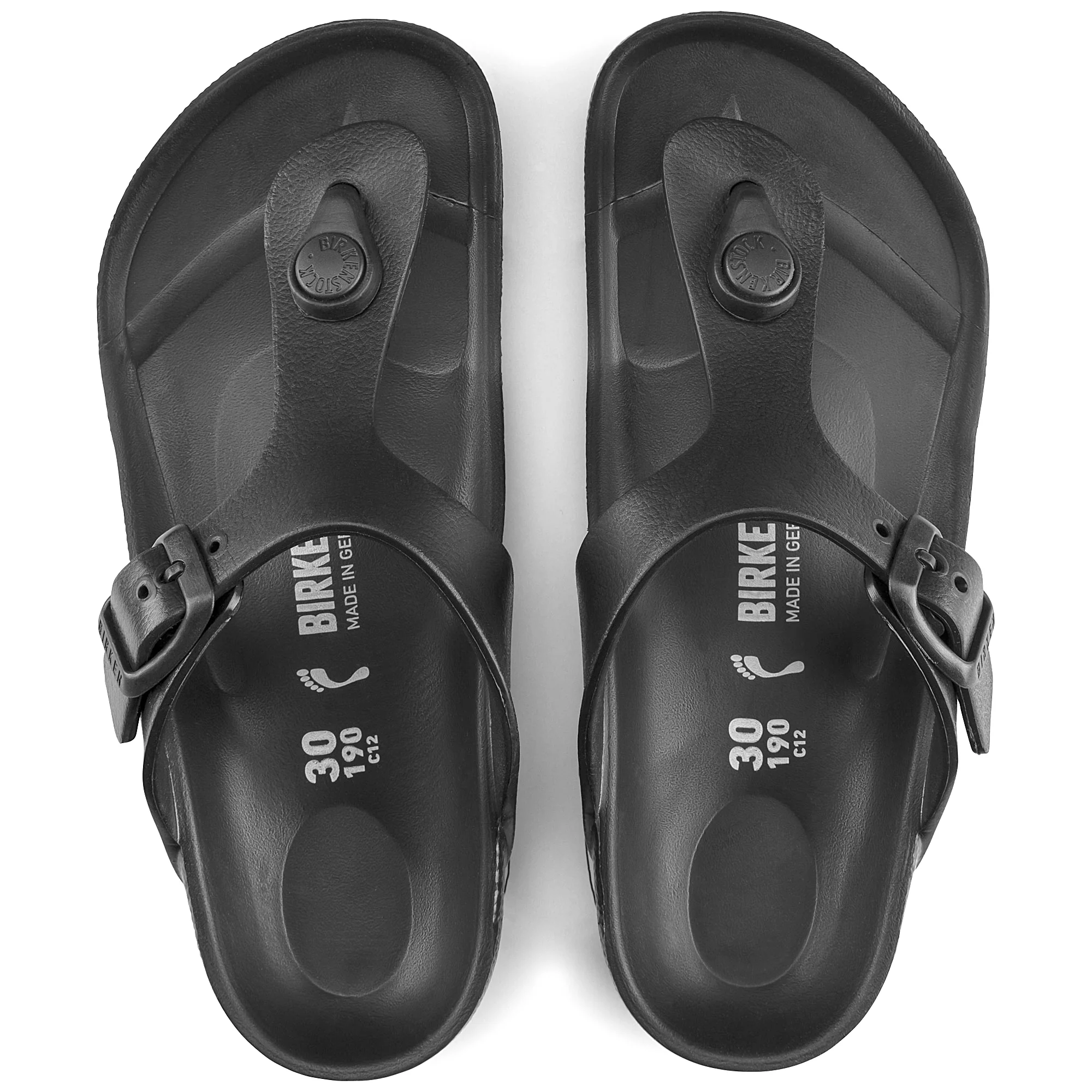 Birkenstock Kids Gizeh EVA Sandal - Black - Image 3