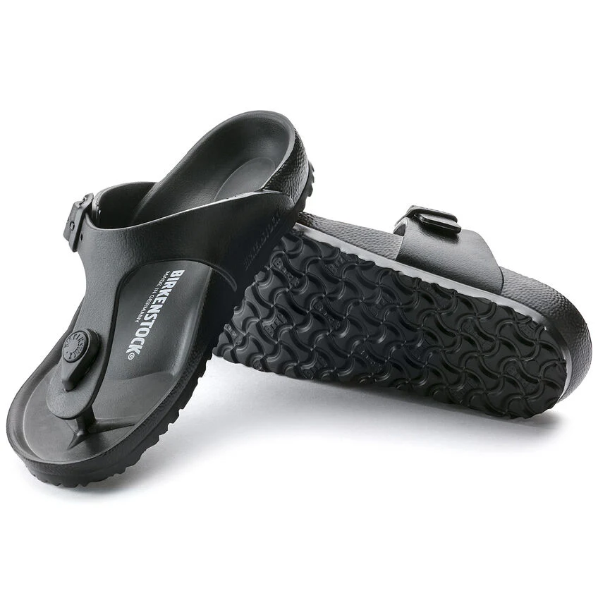 Birkenstock Kids Gizeh EVA Sandal - Black - Image 4
