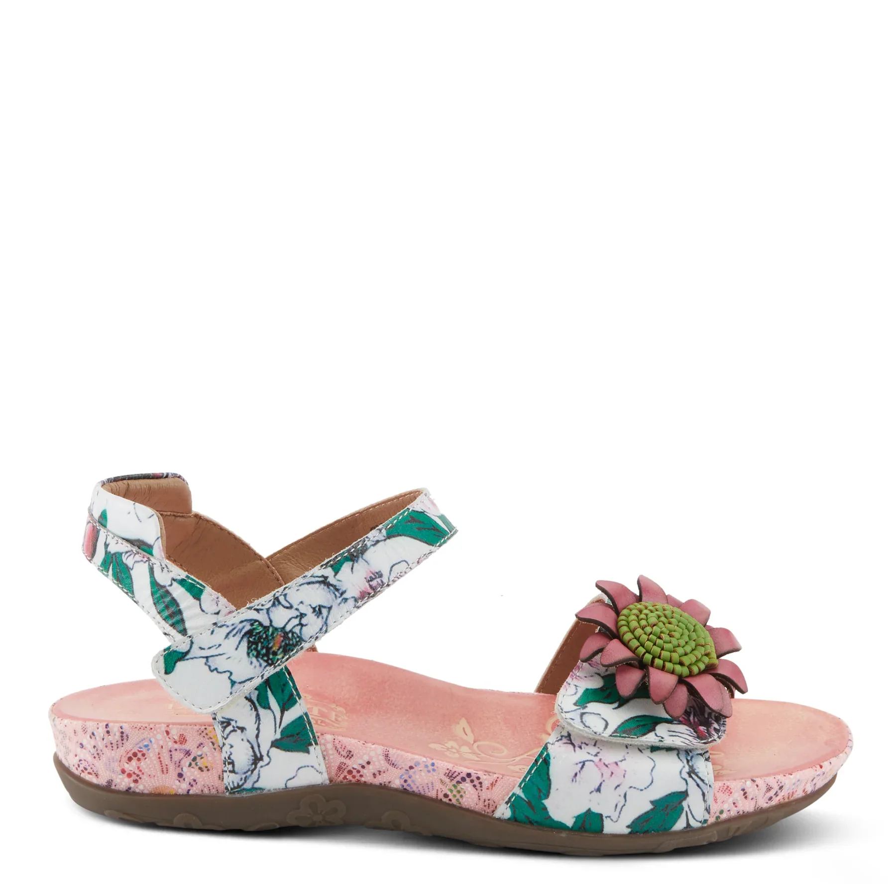 L'Artiste by Spring Step Women's Gladystee Sandals - Pink Multi - Image 3