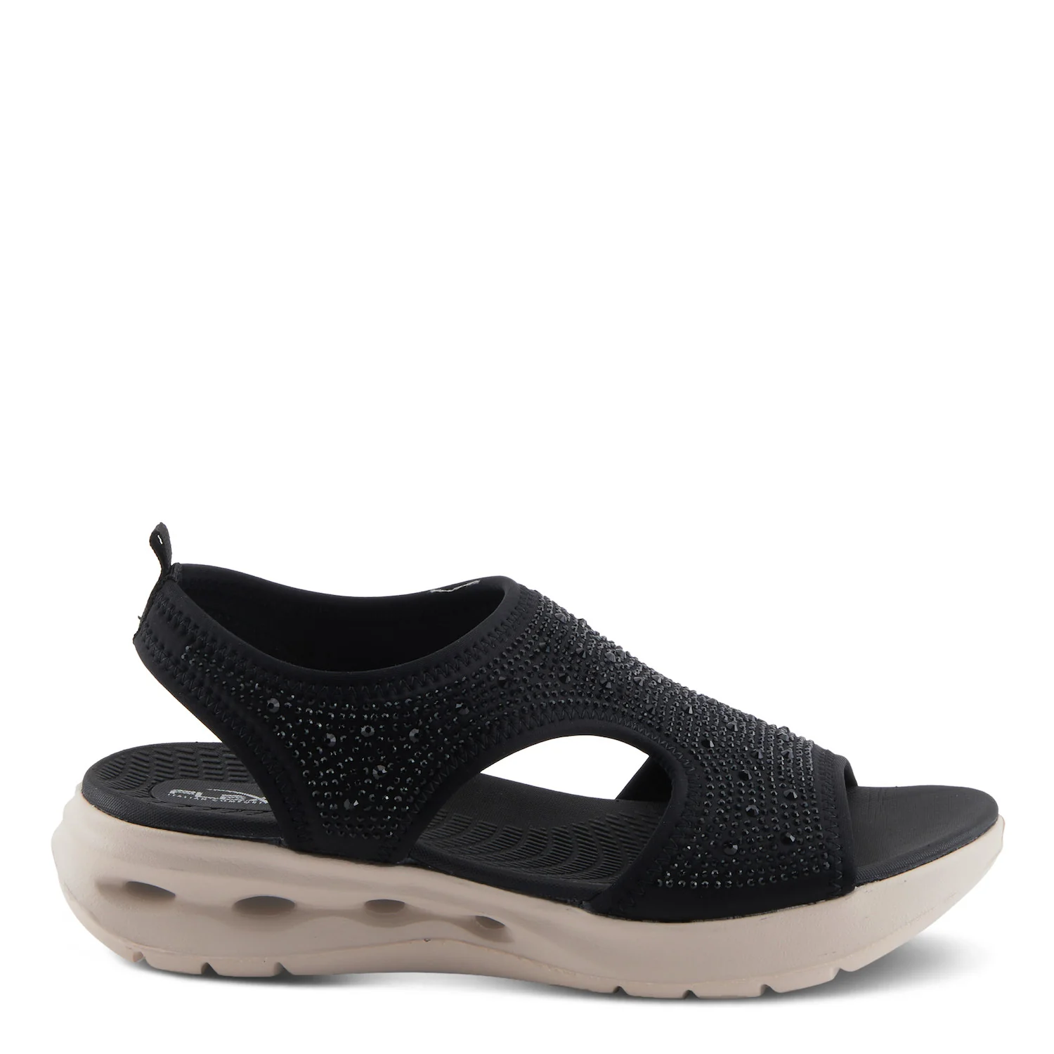 Flexus by Spring Step Women's Gosselin Open Toe Sandal - Black - Image 3