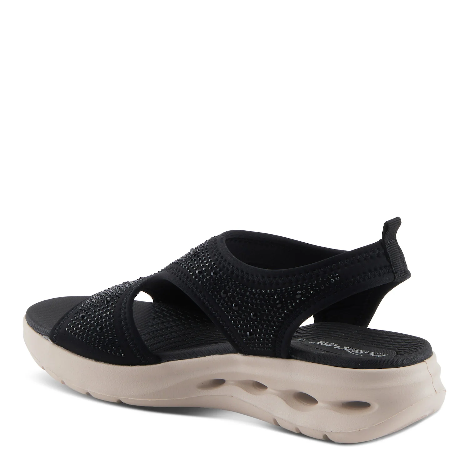 Flexus by Spring Step Women's Gosselin Open Toe Sandal - Black - Image 4