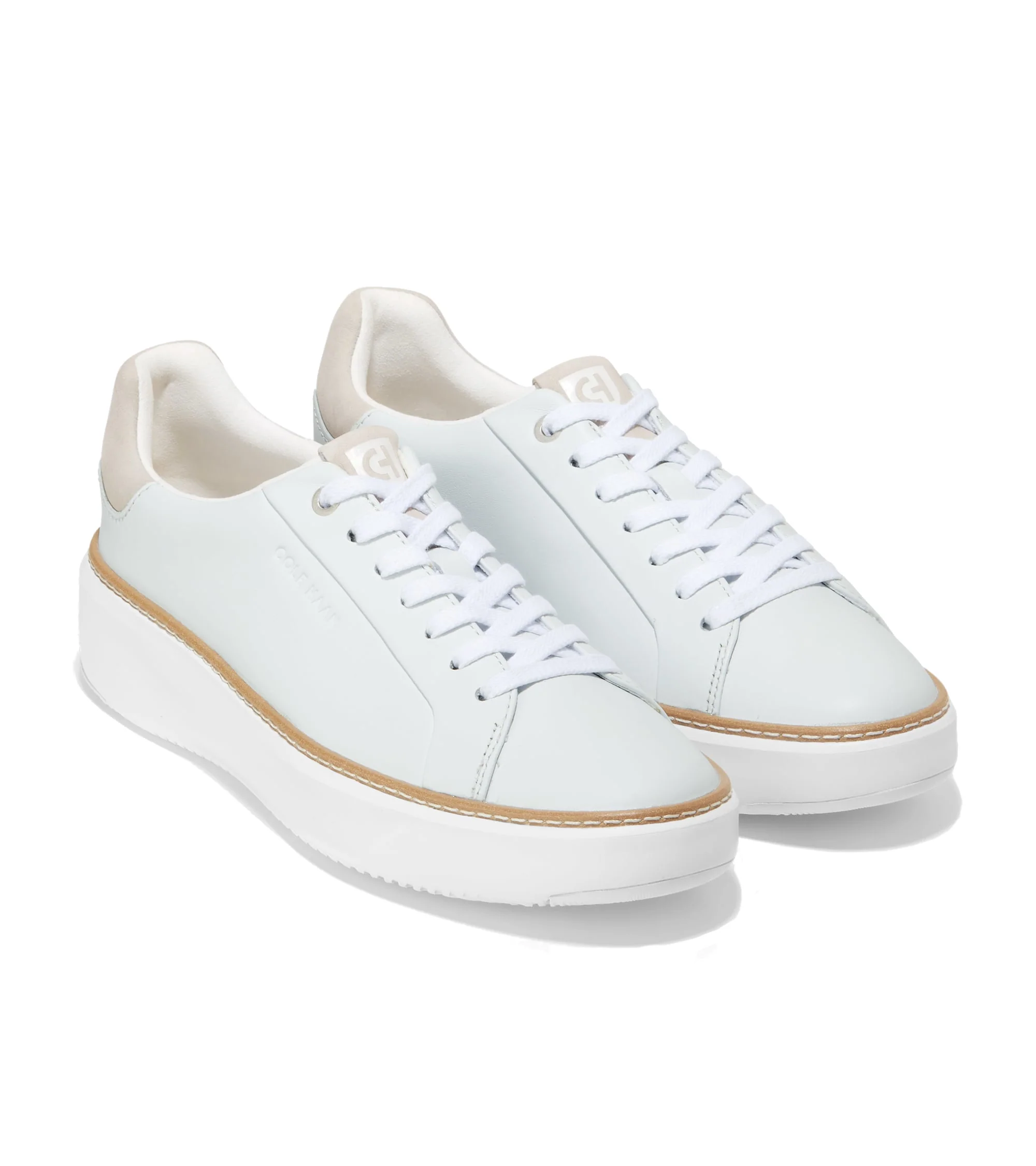 Cole Haan Women's GrandPrø Topspin Sneaker - White/Dove - Image 3