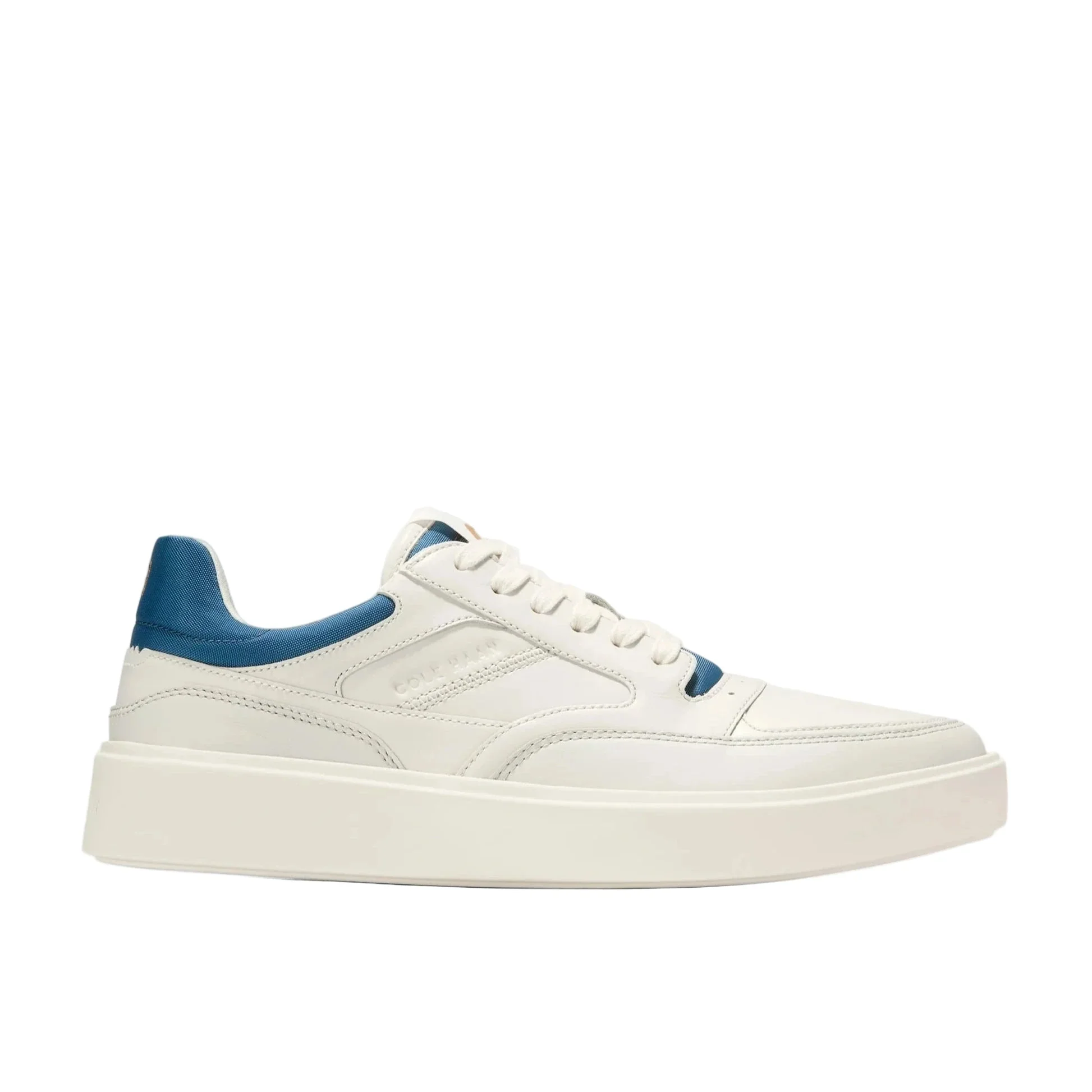 Cole Haan Men's Grand Crosscourt Traveler Setshot Sneakers - Ivory/Dark Blue - Image 2