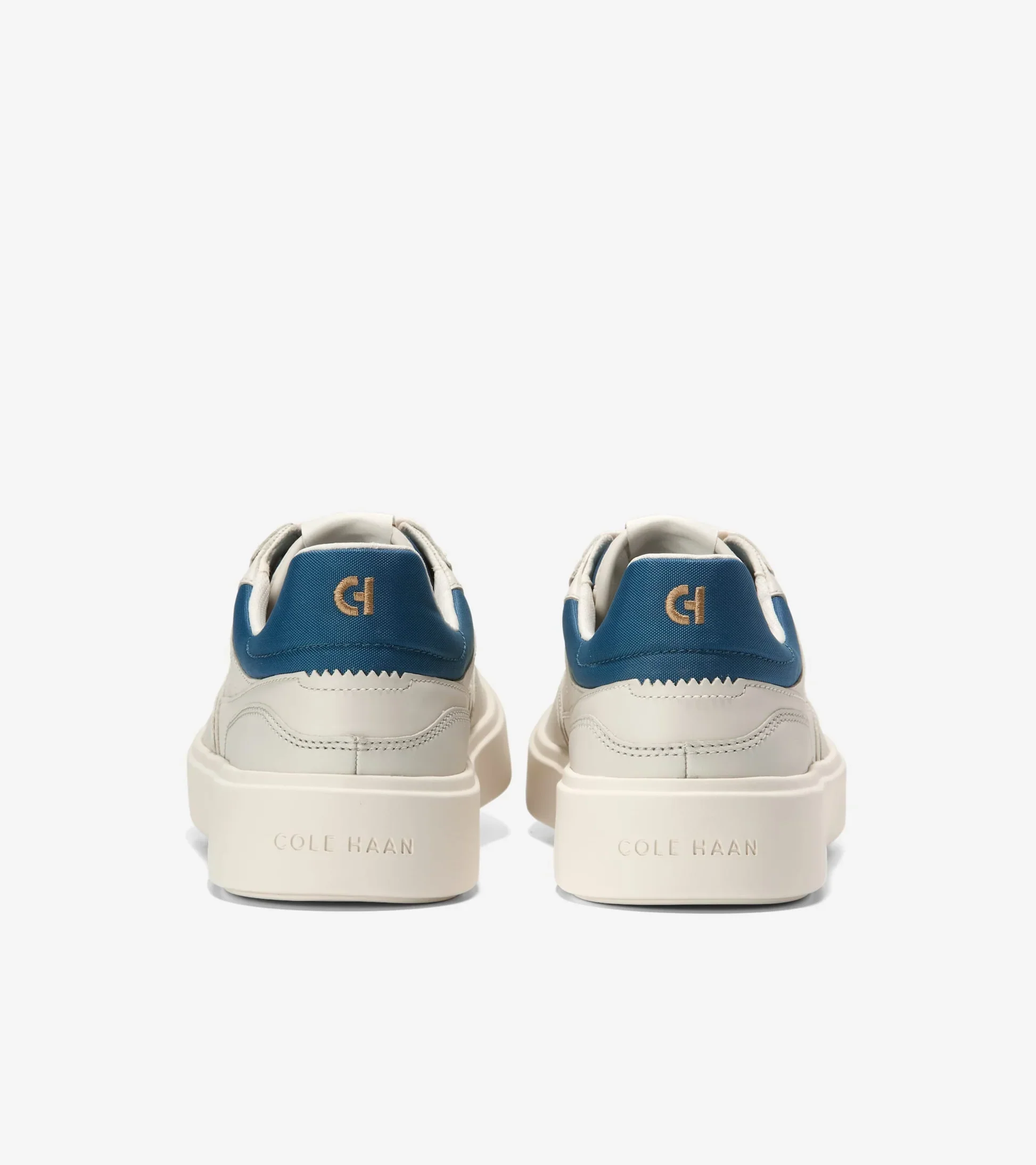 Cole Haan Men's Grand Crosscourt Traveler Setshot Sneakers - Ivory/Dark Blue - Image 5