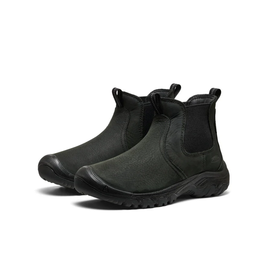 Keen Women's Greta II Waterproof Chelsea Boots - Black - Image 2