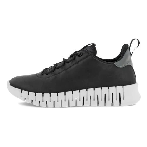 ECCO Women's Gruuv Sneaker - Black - Image 3