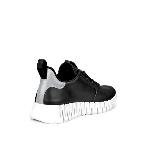 ECCO Women's Gruuv Sneaker - Black - Image 6