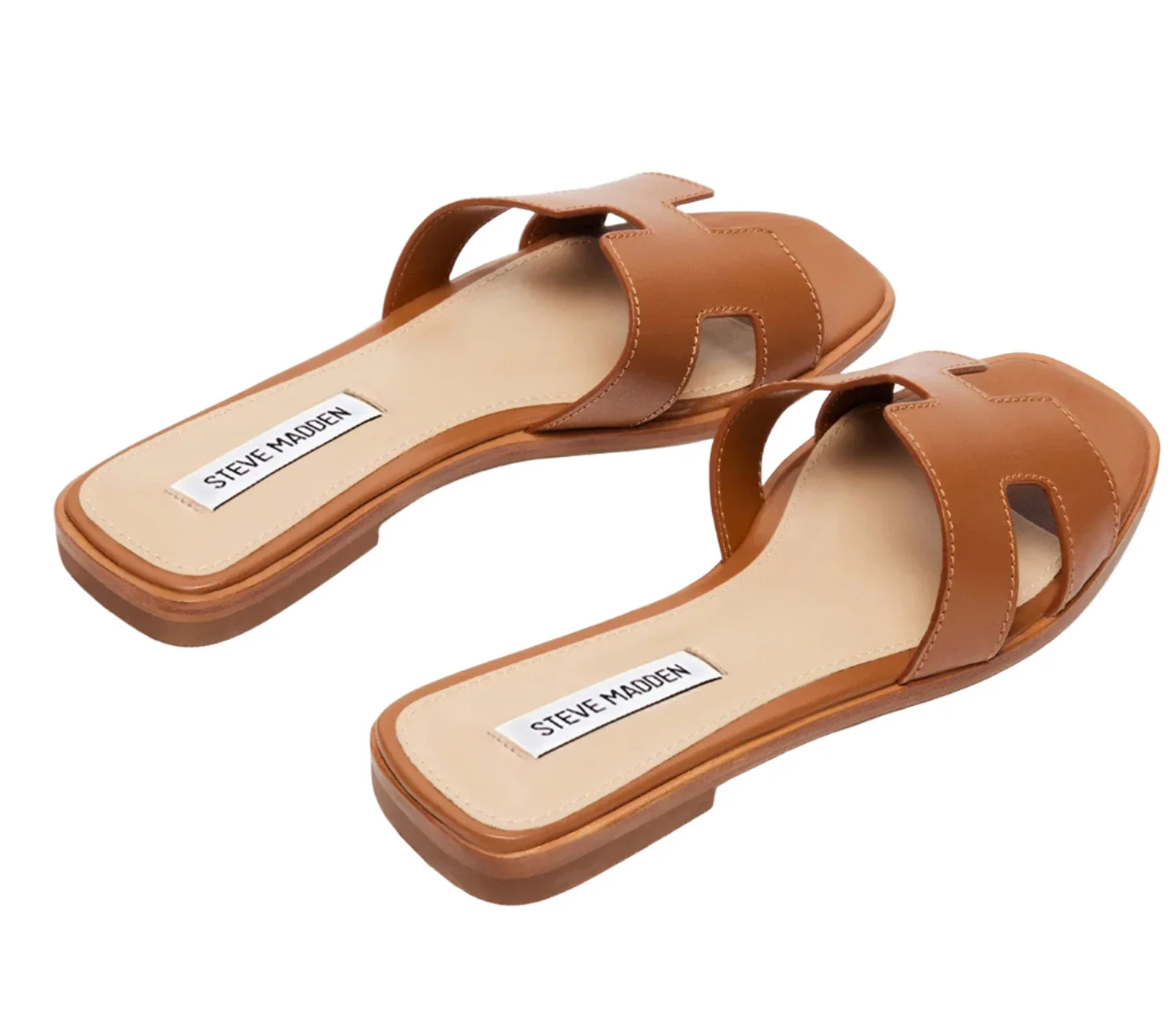 Women's Hadyn Leather Sandals - Cognac - Image 3