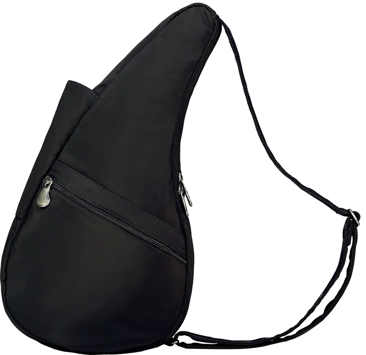 Ameribag 17" Microfiber Healthy Back Bag Tote® (Small) - Black - Image 3