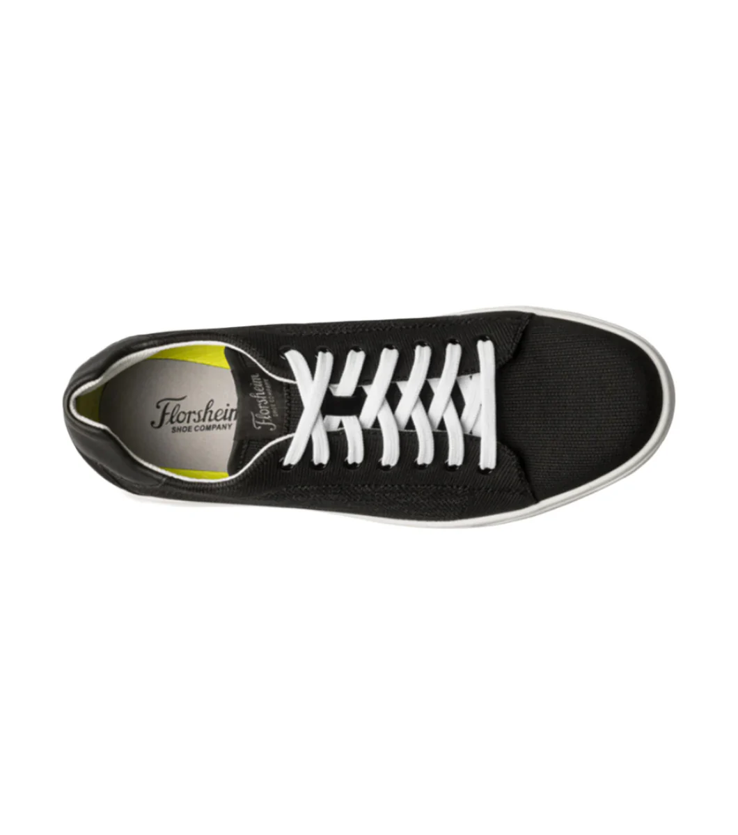 Florsheim Mens Heist Knit Sneaker - Black - Image 6