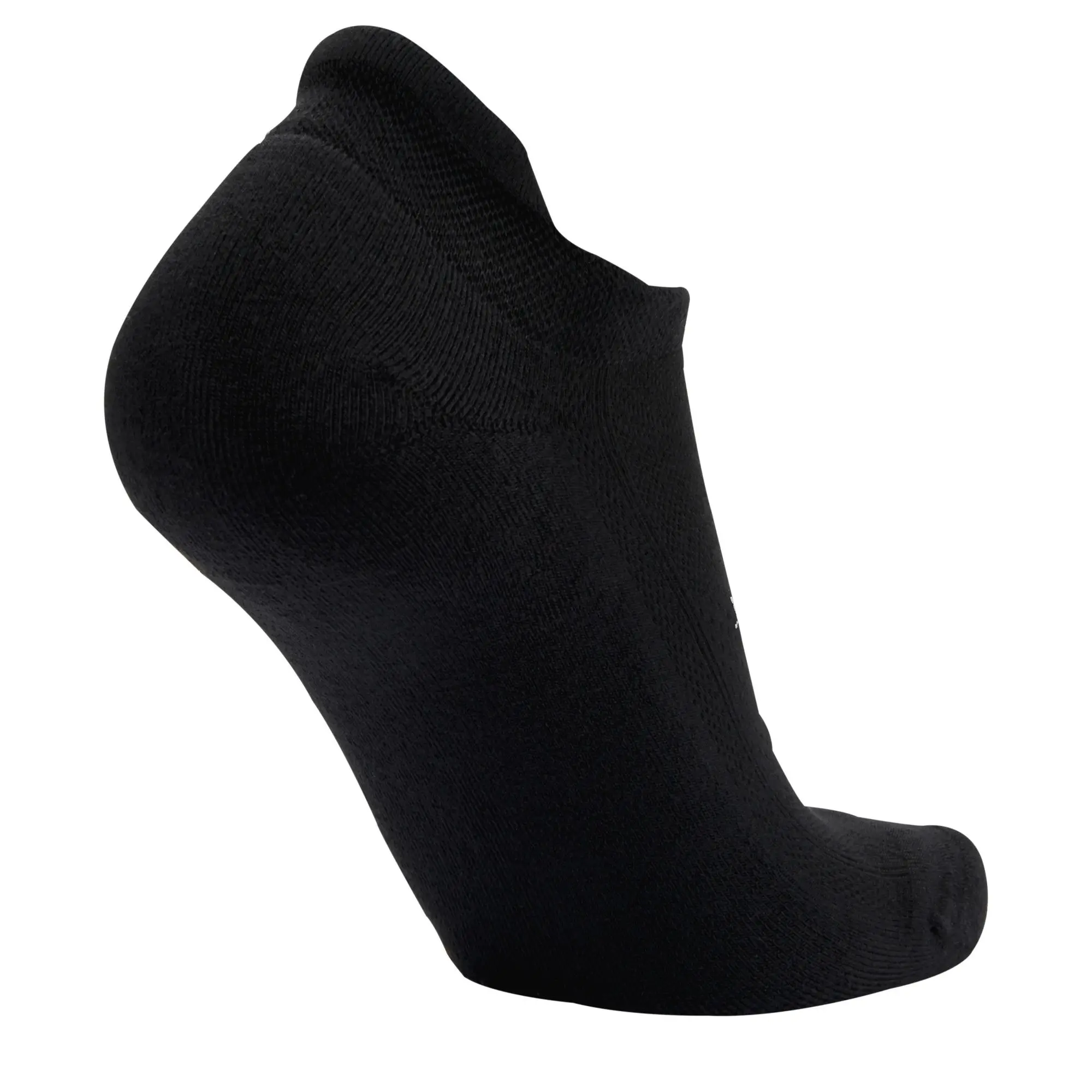 Balega Hidden Comfort No Show Tab Sock - Black - Image 3