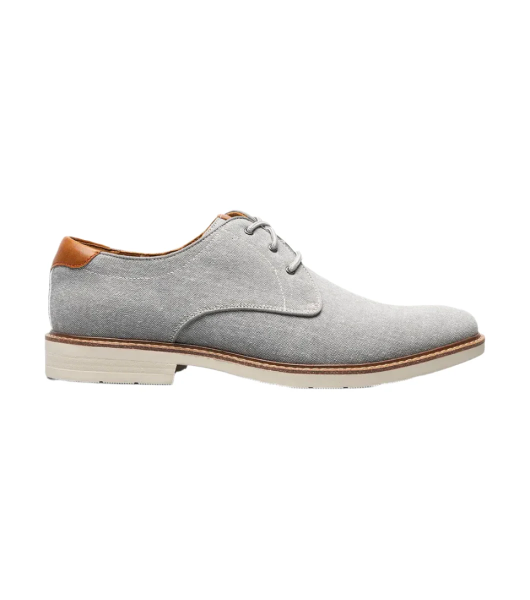 Florsheim Men's Highpoint Plain Toe Oxford Shoe - Gray - Image 3