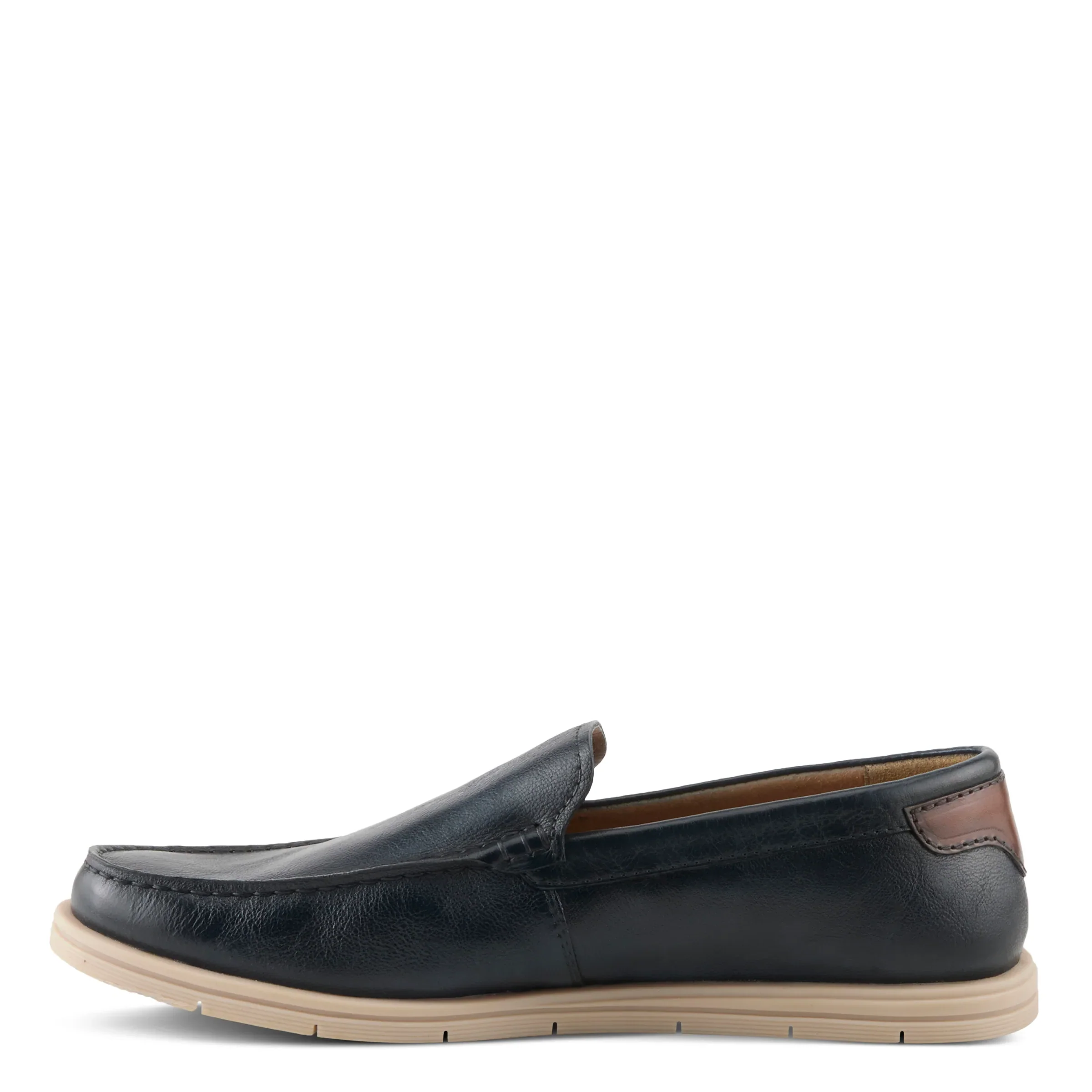 Spring Step Men's Hord Venteian Slip On Moccasin - Navy - Image 2