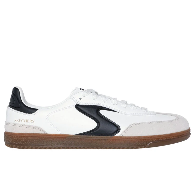 Skechers Women's Hotshot-Kickoff Court & Classics Sneakers - White/Black - Image 3