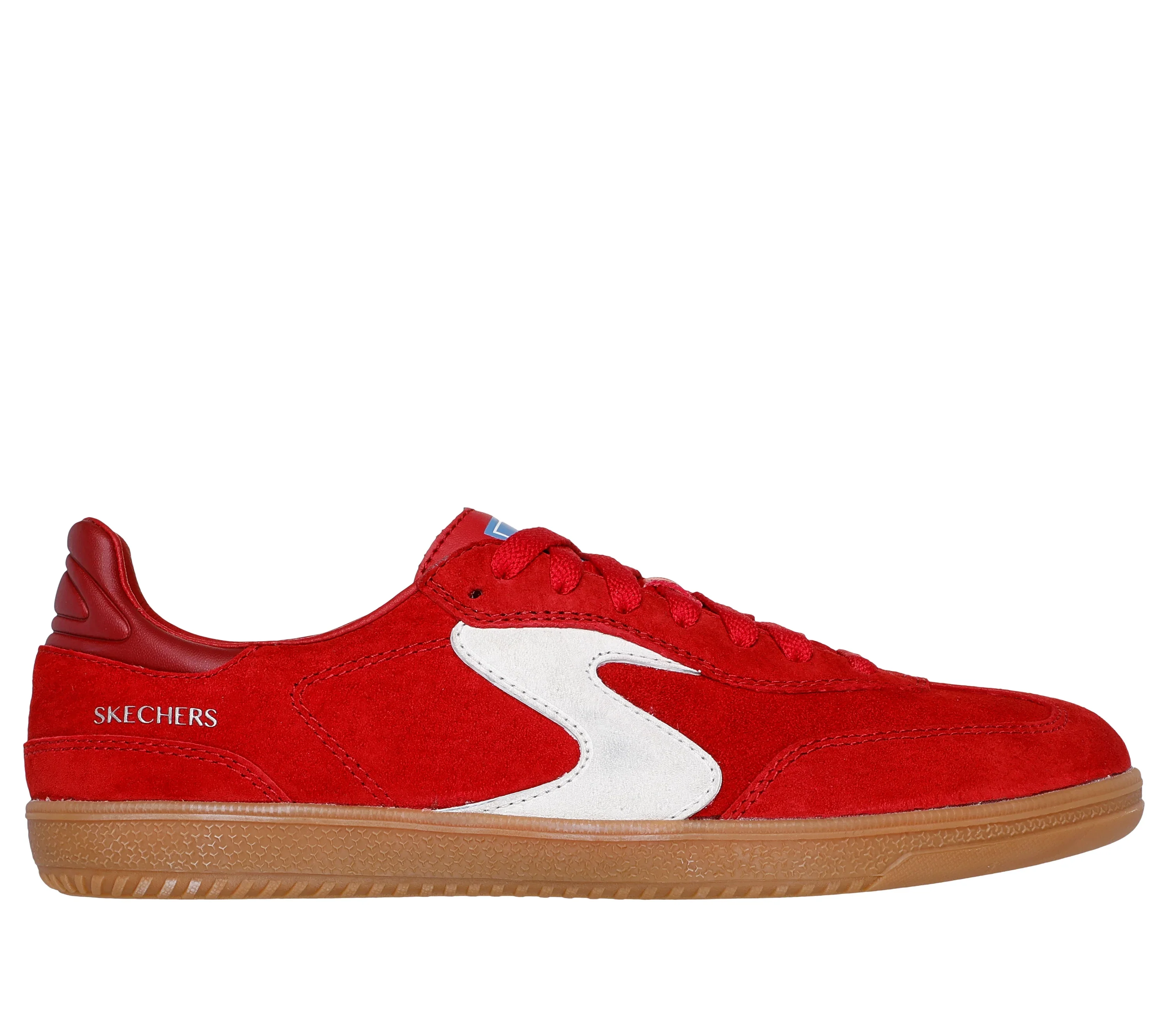 Skechers Women's Hotshot Varsity Crew Sneaker - Red - Image 3
