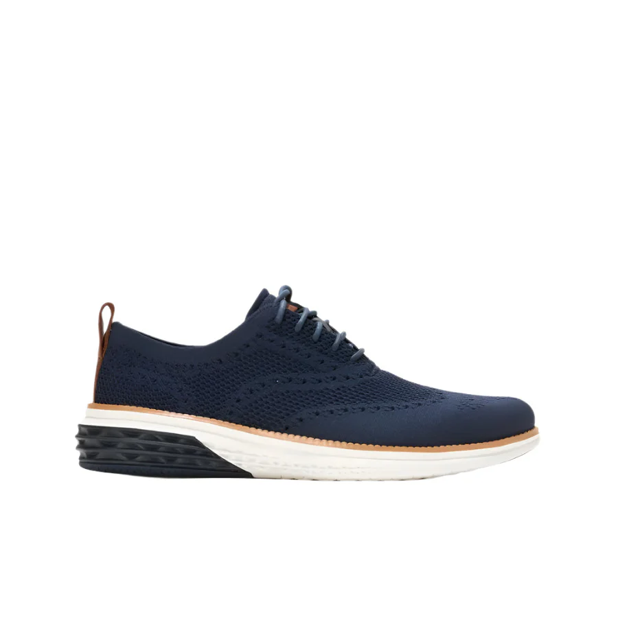 Cole Haan Hurrion Stitchlite Wingtip Oxford Shoes - Navy - Image 2