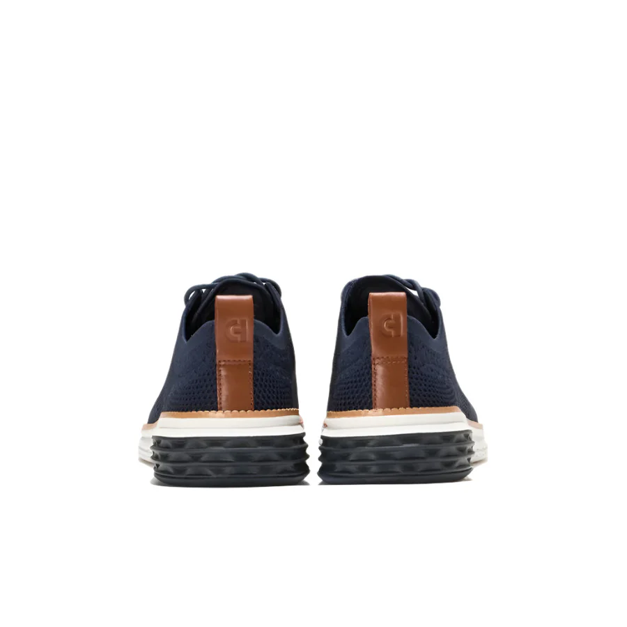 Cole Haan Hurrion Stitchlite Wingtip Oxford Shoes - Navy - Image 4