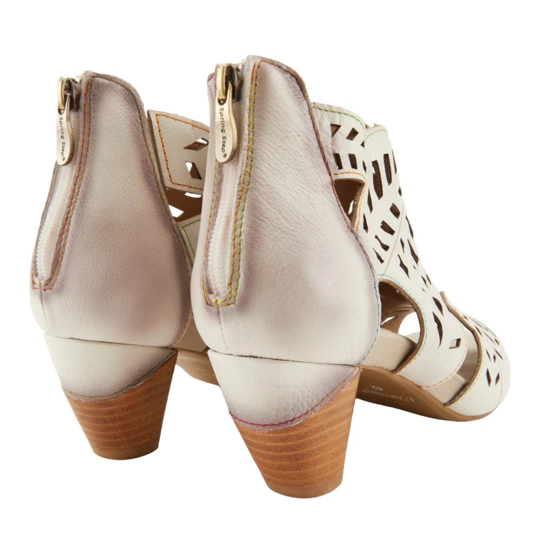 L'Artiste by Spring Step Women's Icon Sandals - Off White - Image 4