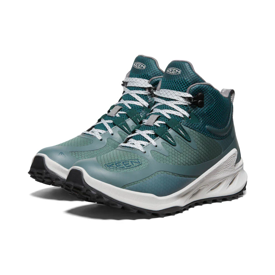 Keen Women's Zionic Mid Waterproof Boot - Dark Forest/Sea Moss - Image 2