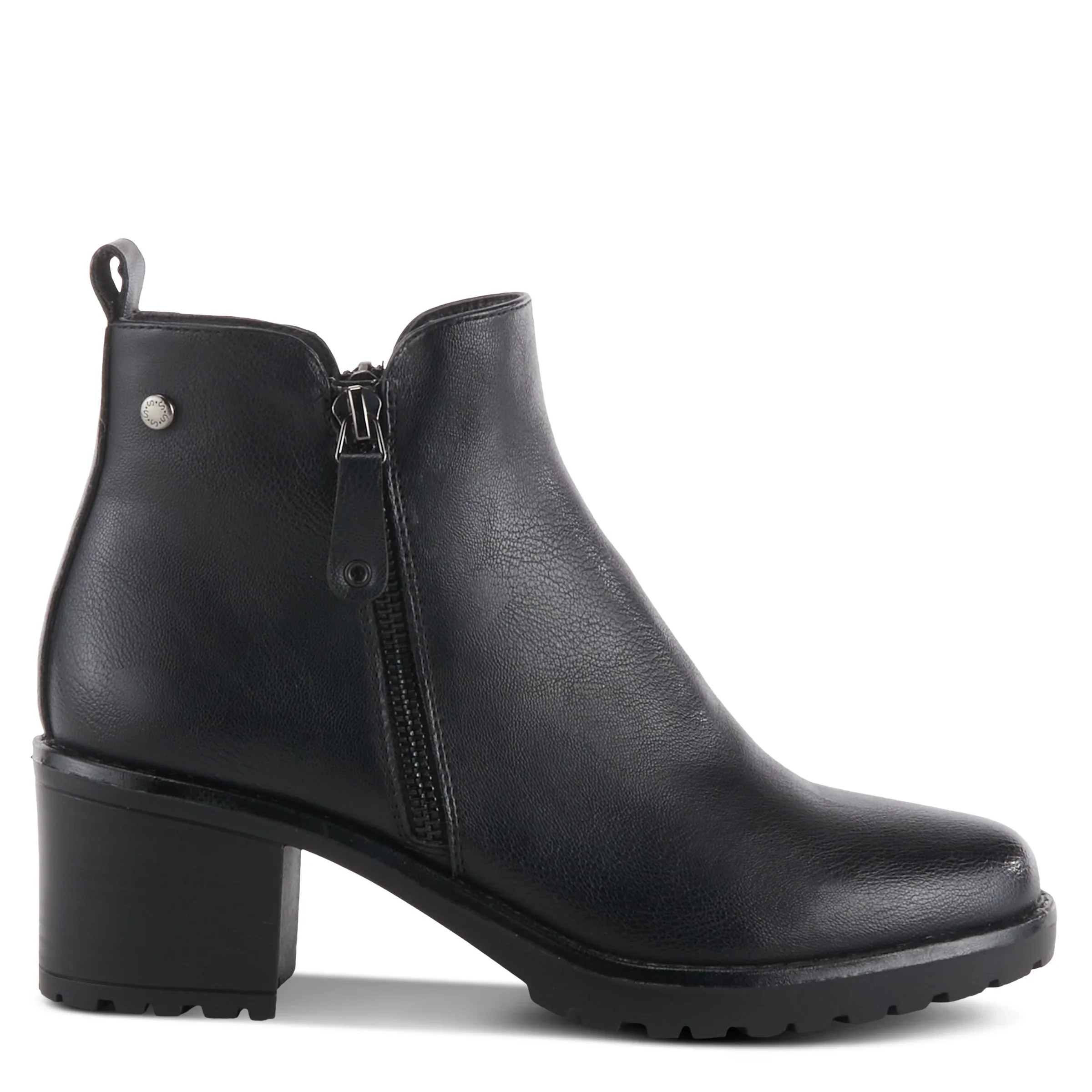 Patrizia by Spring Step Women's Irie Bootie Heel - Black - Image 3