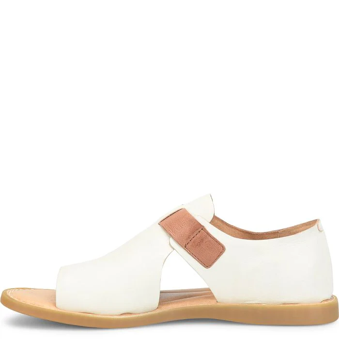 Born Women's Ivey Open Toe Sandal - Ivory/Luggage - Image 2