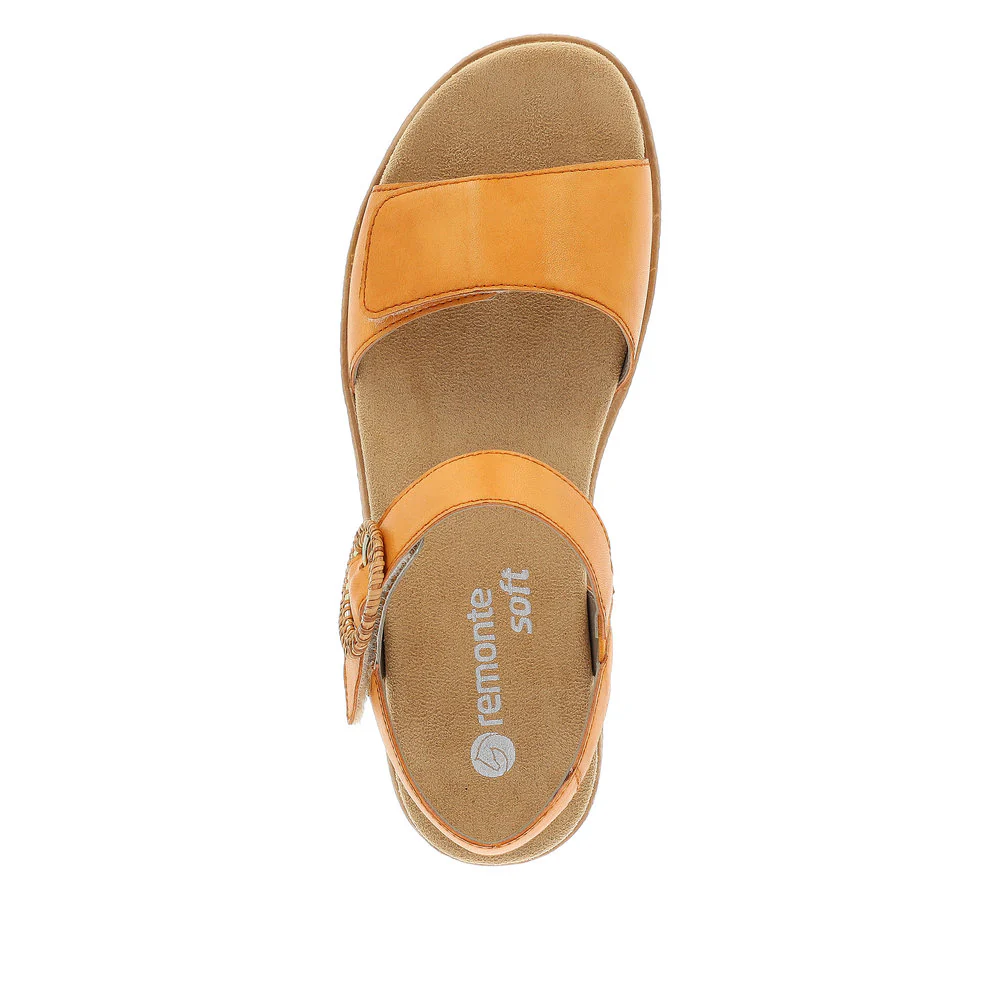 Remonte by Rieker Women's Jocelyn 52 Sandal - Mandarine - Image 3