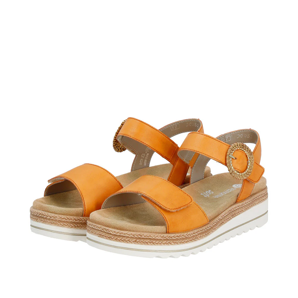 Remonte by Rieker Women's Jocelyn 52 Sandal - Mandarine - Image 6